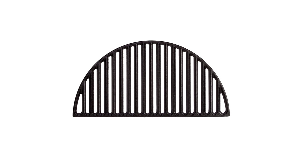 Kamado Joe Gusseiserner Rost halbrund CJ, Grillrost(schwarz, für Kamado Joe Classic)