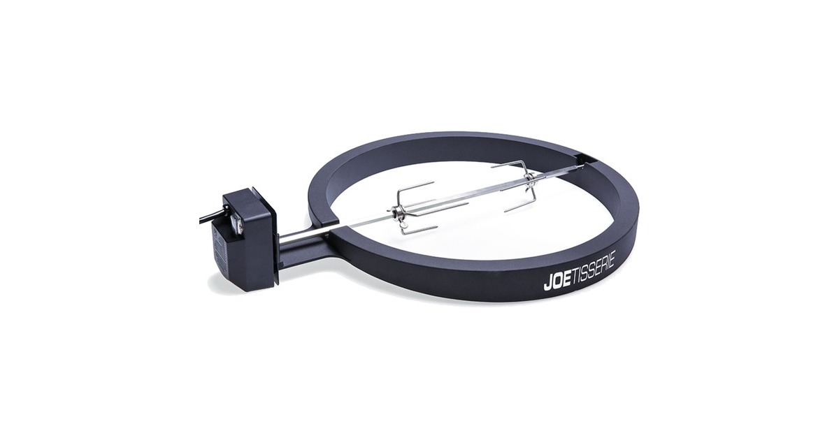 Kamado Joe JoeTisserie Classic 240Volt CJ, Grillspieß(schwarz, für Kamado Joe Classic)
