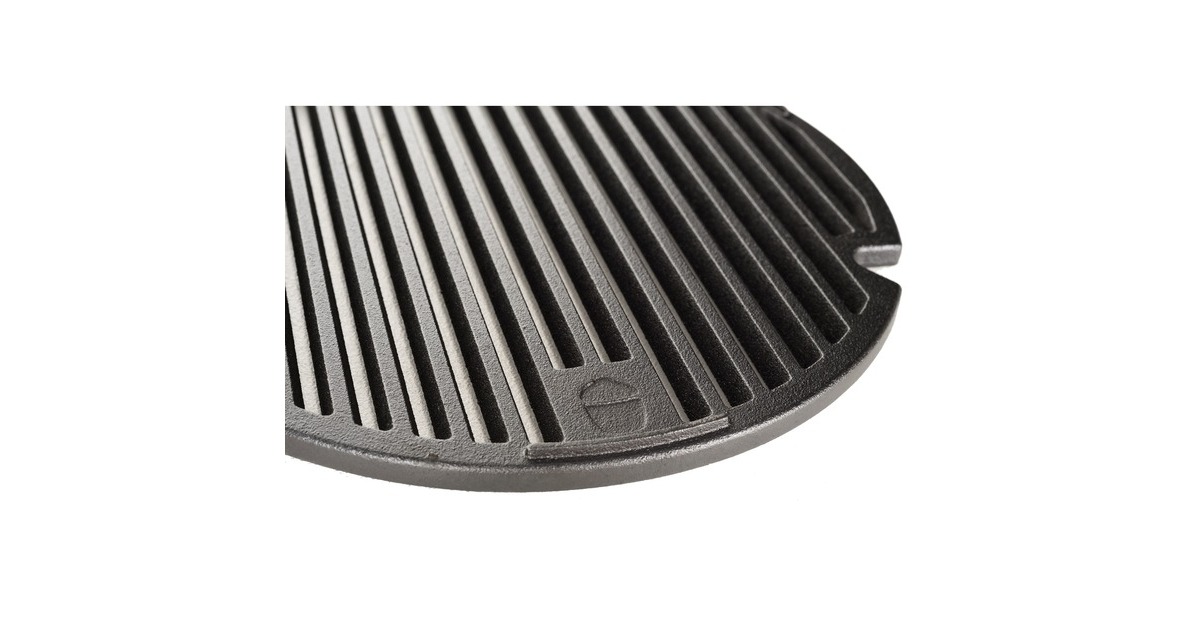 Kamado Joe Sear Plate für Kamado Joe Classic I, II, III und Joe Jr., Grillrost(schwarz, Ø 34cm)