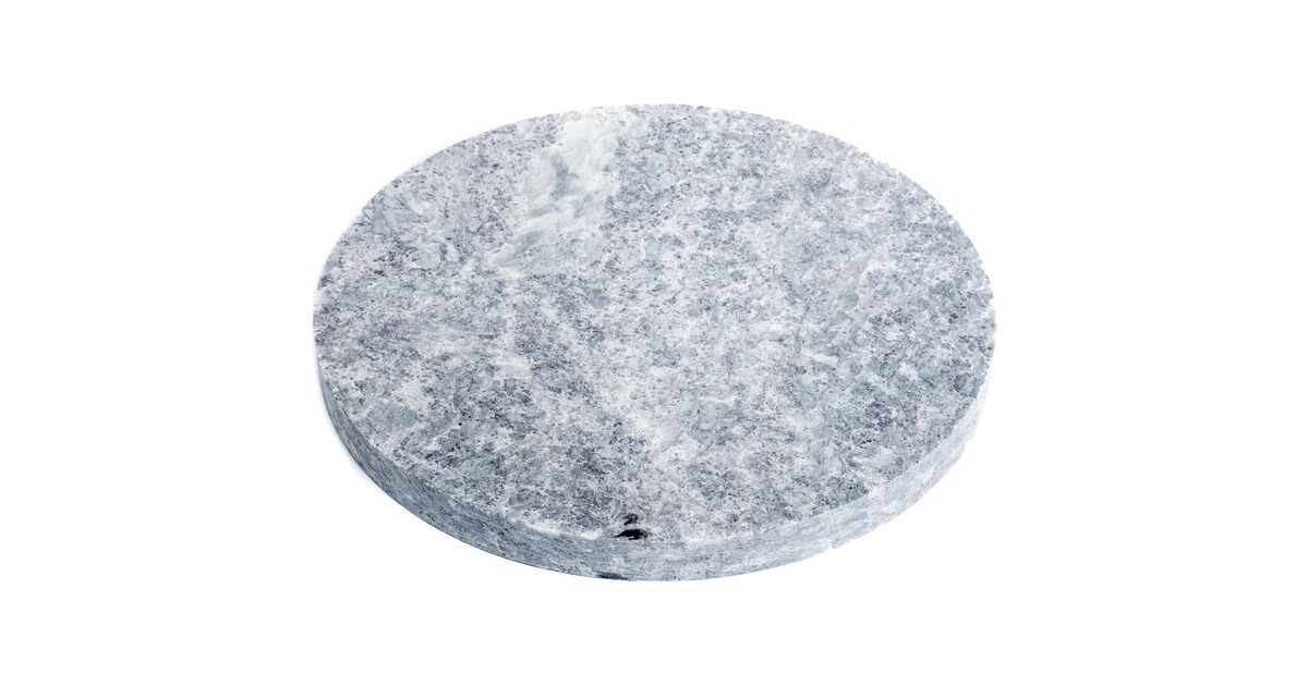 Kamado Joe Speckstein rund, für Kamado Joe Junior(grau, Ø 34cm)