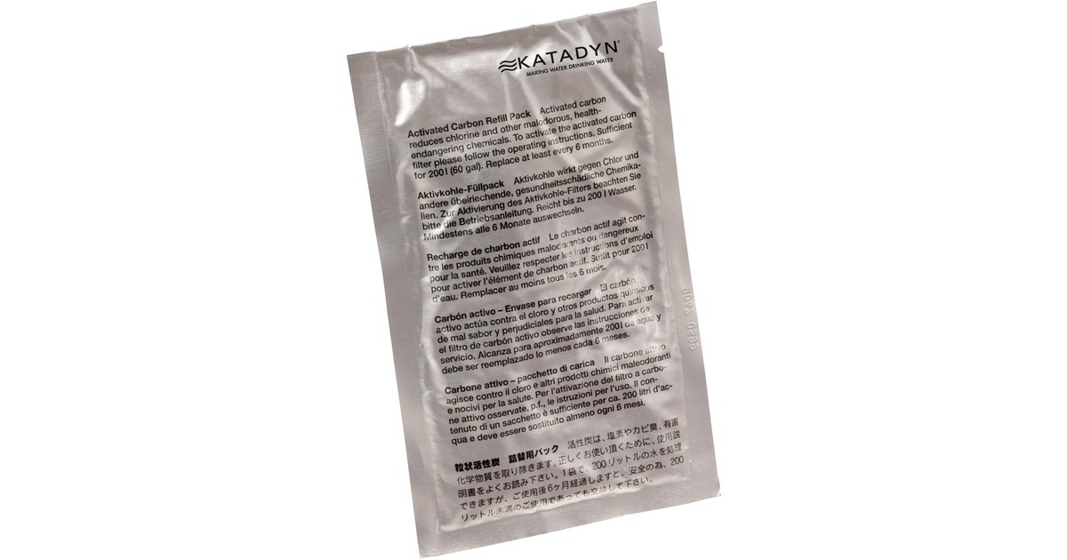 Katadyn Combi Aktivkohle Nachfüllpack, Filter(2 Stück) Katadyn Combi Aktivkohle Nachfüllpack, Filter(2 Stück)