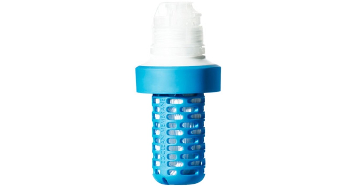 Katadyn Trinkbeutel BeFree Filtersystem 0,6 Liter, Trinkflasche(transparent/blau)