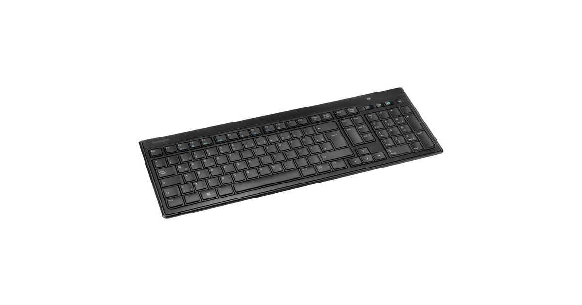 Kensington Advance Fit flache kabellose Tastatur(schwarz, DE-Layout) Kensington Advance Fit flache kabellose Tastatur(schwarz, DE-Layout)