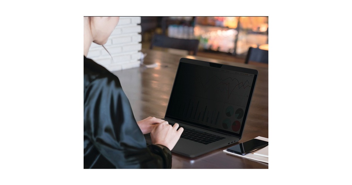 Kensington Blickschutzfilter für Laptops(schwarz, 13.3