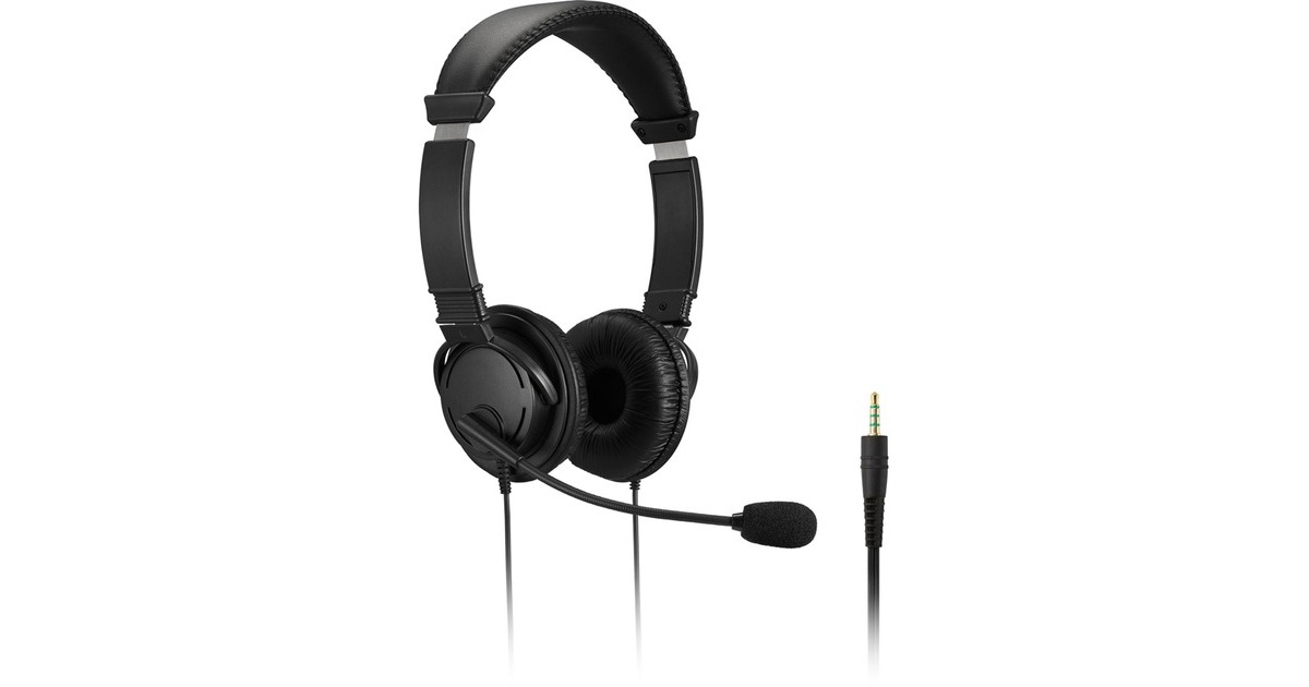 Kensington Classic, Headset(schwarz, 3,5 mm Klinke)