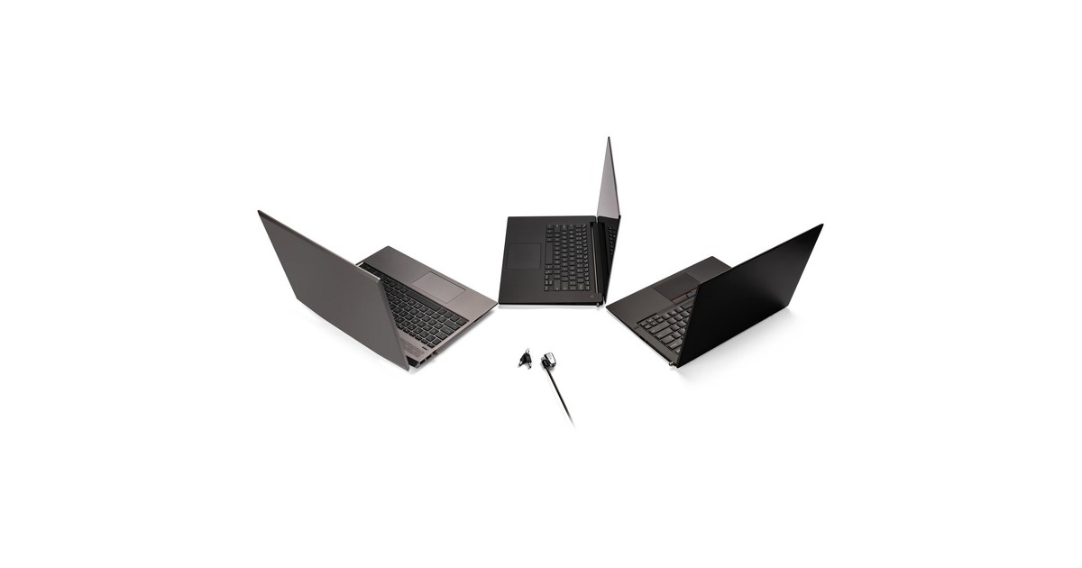 Kensington ClickSafe 2.0 Universelles 3-in-1 Schloss(schwarz)