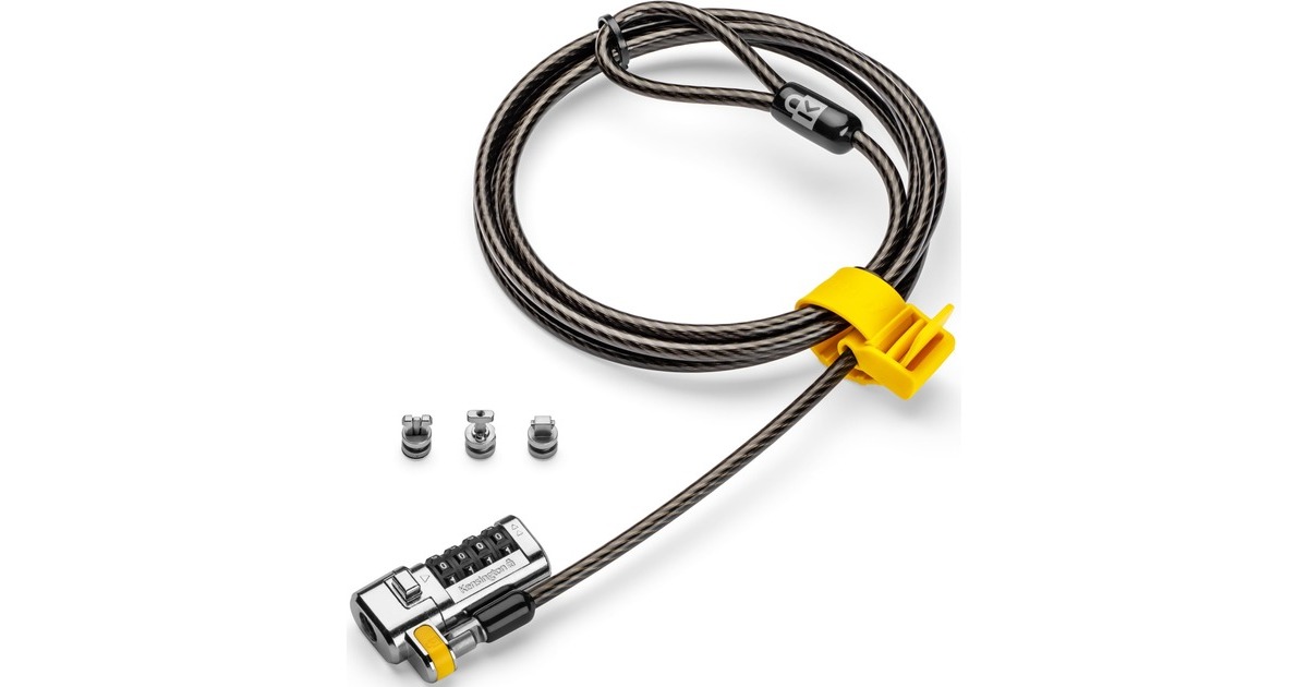 Kensington ClickSafe 3-in-1 KombiSchloss(schwarz)