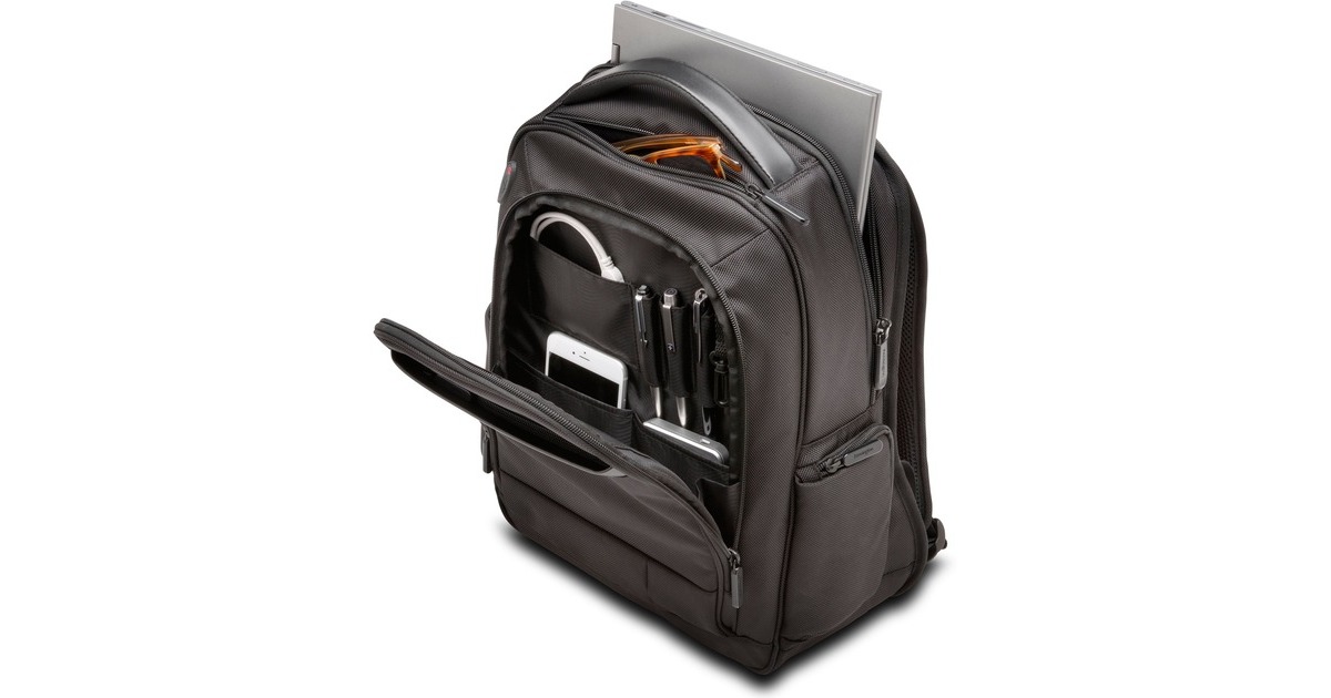 Kensington Contour 2.0 14” Executive, Rucksack(schwarz, bis 35,6 cm (14
