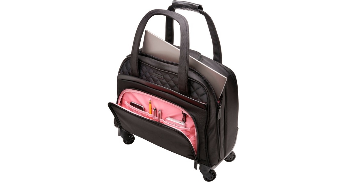 Kensington Contour 2.0 Executive Balance Laptop Spinner, Trolley(schwarz, bis 39,6 cm (15,6