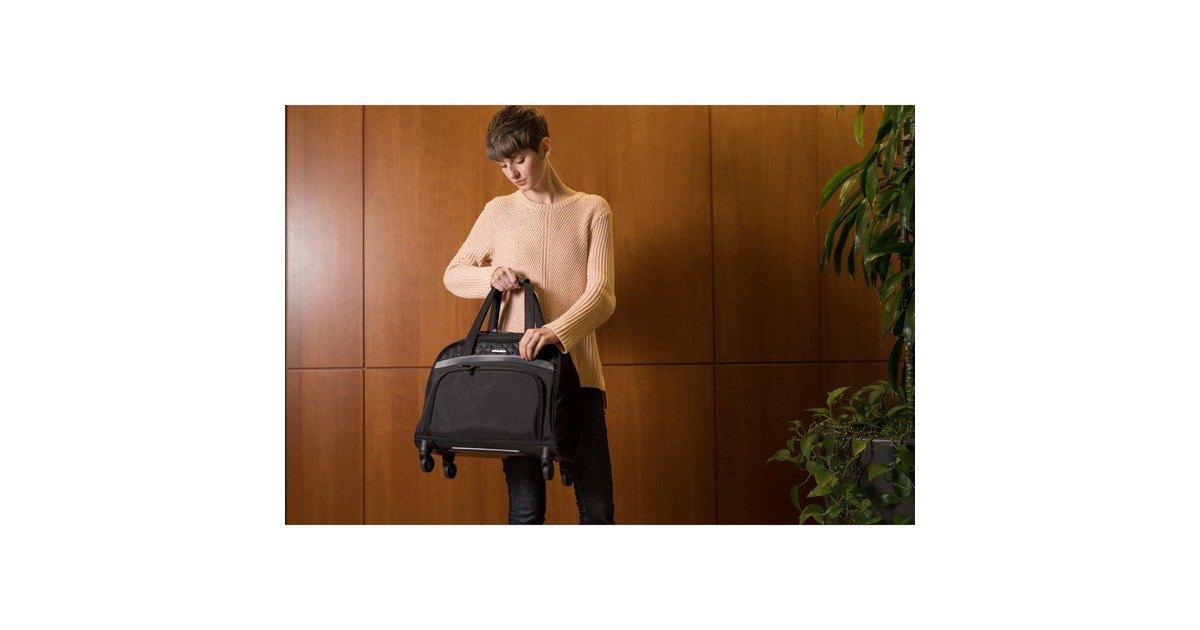 Kensington Contour 2.0 Executive Balance Laptop Spinner, Trolley(schwarz, bis 39,6 cm (15,6