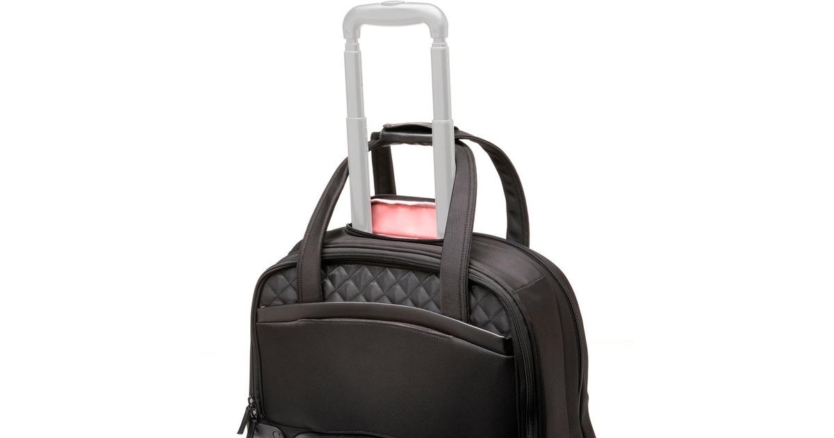 Kensington Contour 2.0 Executive Balance Laptop Spinner, Trolley(schwarz, bis 39,6 cm (15,6