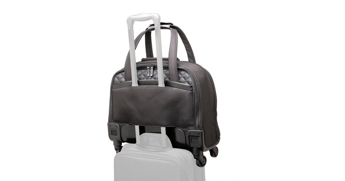 Kensington Contour 2.0 Executive Balance Laptop Spinner, Trolley(schwarz, bis 39,6 cm (15,6