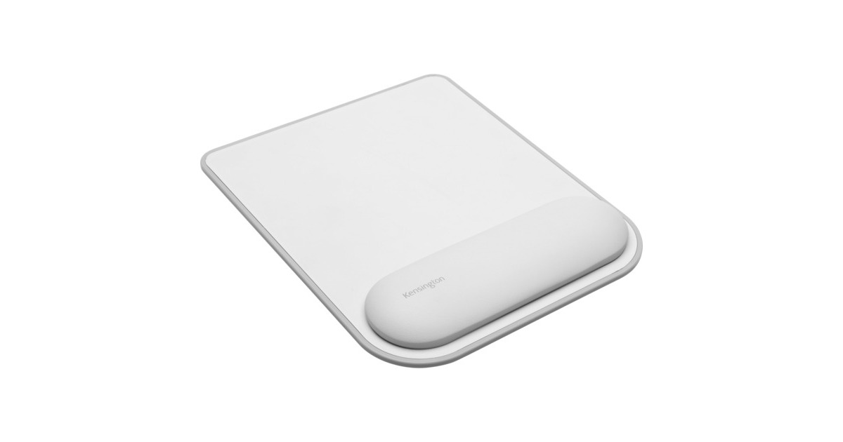 Kensington ErgoSoft Mauspad mit Handgelenkauflage für Standardmäuse(grau)