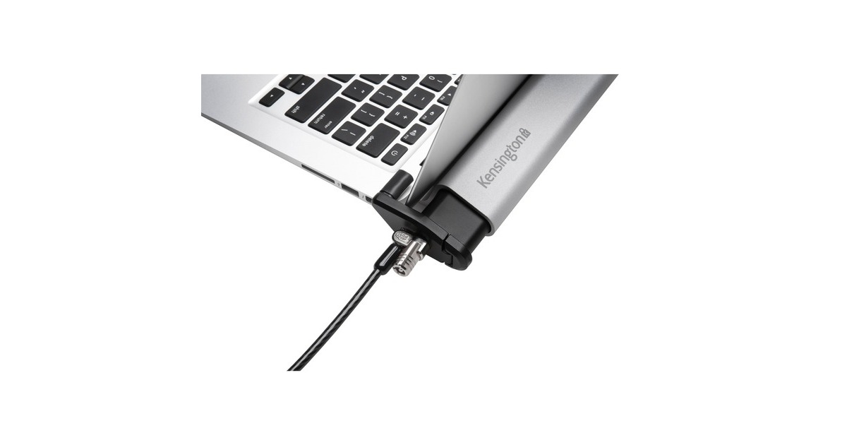 Kensington Laptop Locking Station 2.0, Sicherheit(silber/schwarz, MicroSaver 2.0 Keyed Lock)