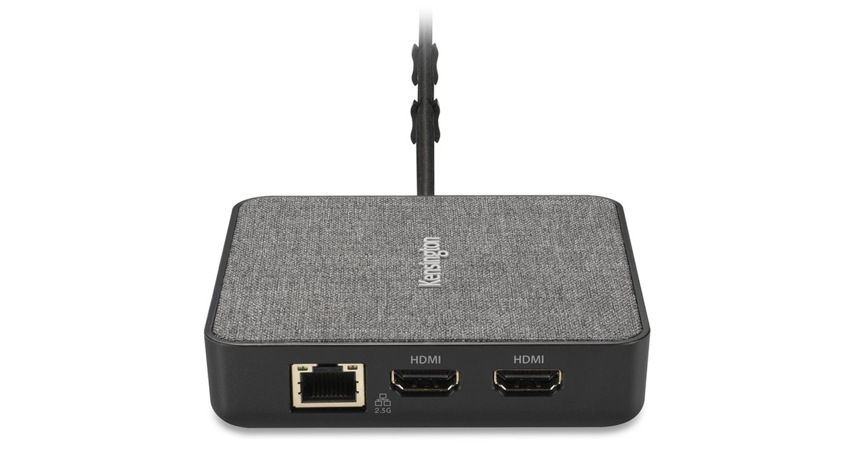 Kensington MD120U4, Dockingstation(USB-C, HDMI, Ethernet, Outlet) Kensington MD120U4, Dockingstation(USB-C, HDMI, Ethernet, Outlet)