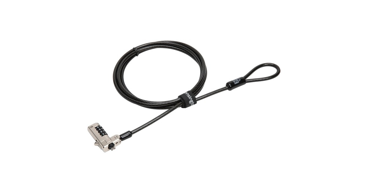 Kensington N17 Kombinationsschloss, Diebstahlschutz(schwarz)