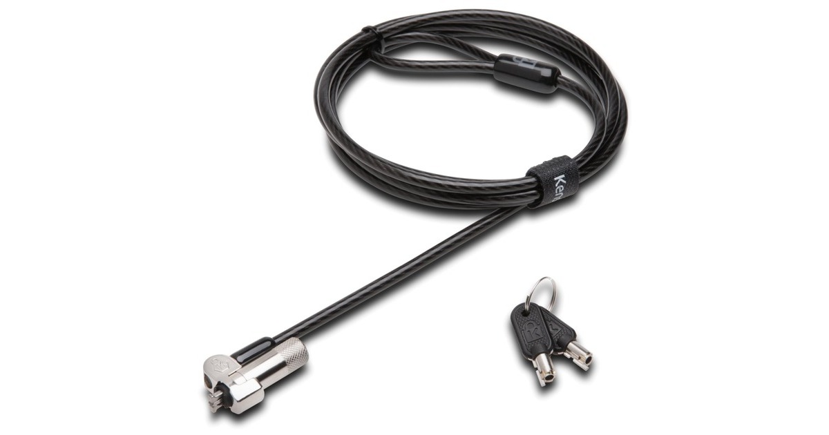 Kensington NanoSaver Laptopschloss, Sicherheit(schwarz)
