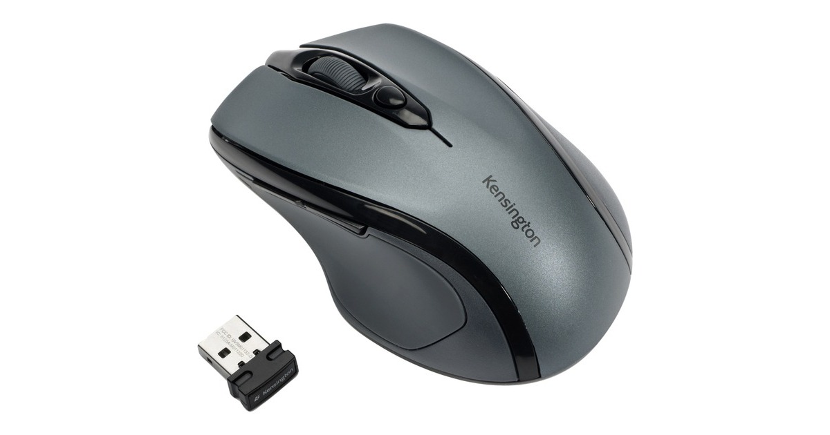 Kensington Pro Fit kabellose Mid-Size-Maus(grau)