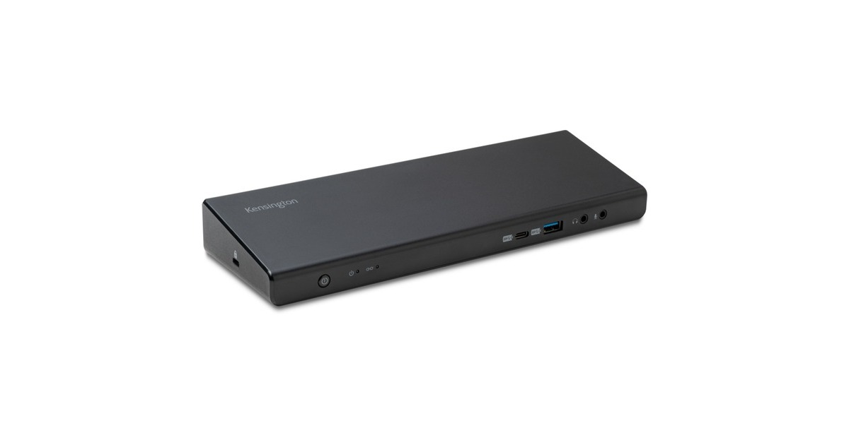 Kensington SD4750P, Dockingstation(schwarz, USB-C, HDMI, DisplayPort)