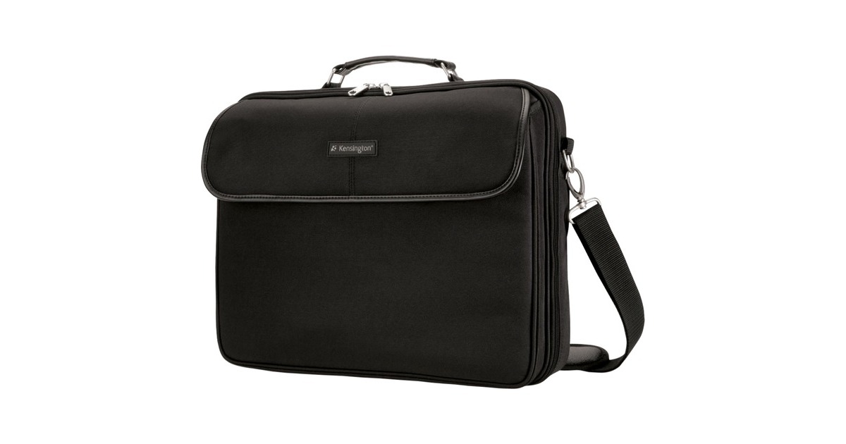Kensington SP30 Clamshell-Tasche, Notebooktasche(schwarz, bis 39,6 cm (15,6"))
