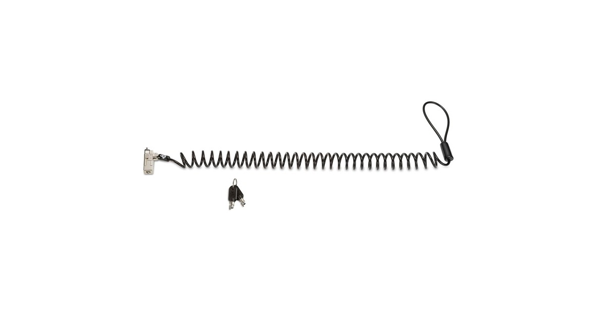 Kensington Slim NanoSaver 2.0 Portables Laptopschloss(schwarz)