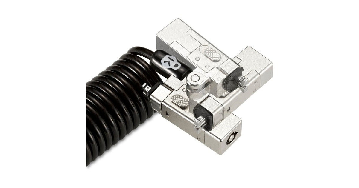 Kensington Slim NanoSaver 2.0 Portables Laptopschloss(schwarz)