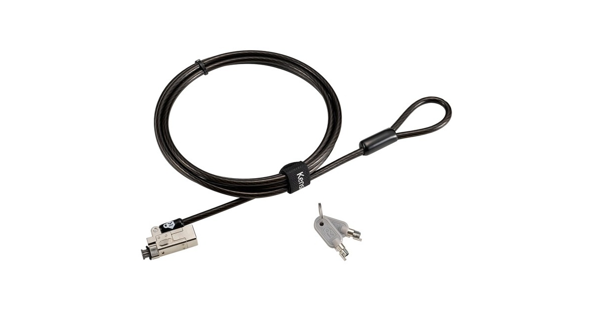 Kensington Slim NanoSaver 2.0, Schloss(schwarz)