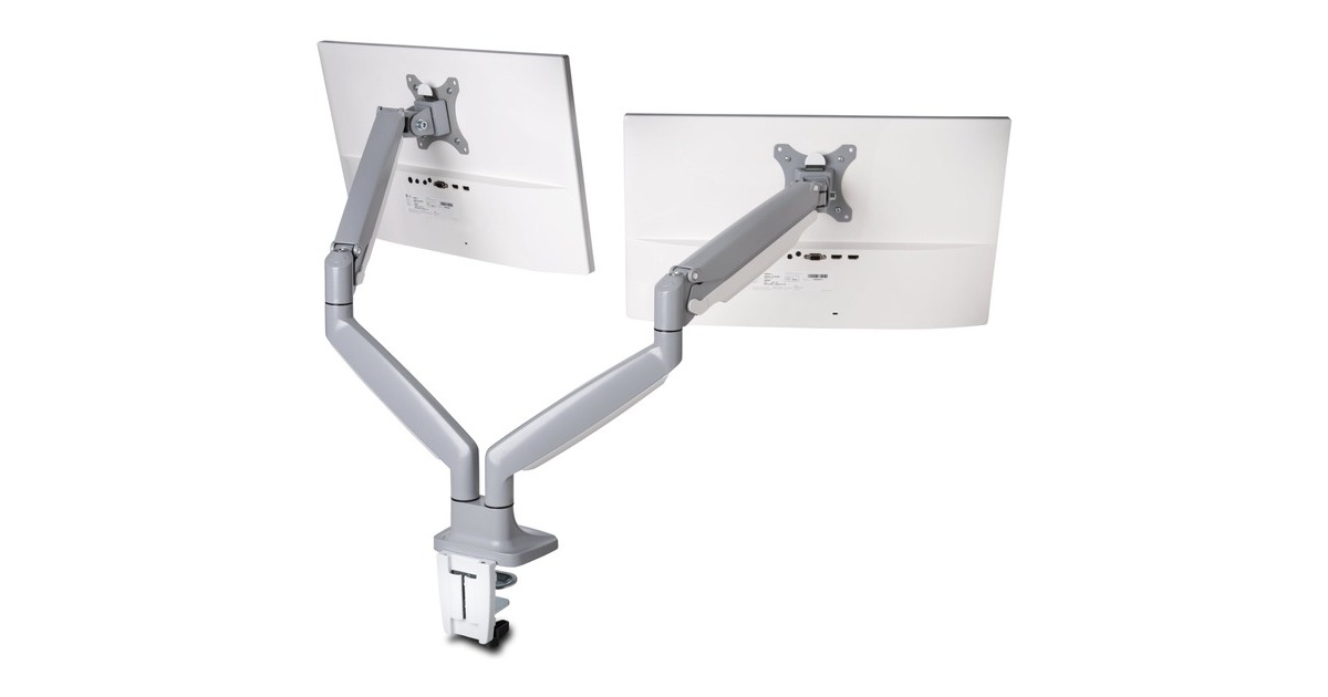 Kensington SmartFit One Touch Dual Monitorarm, Monitorhalterung(grau)