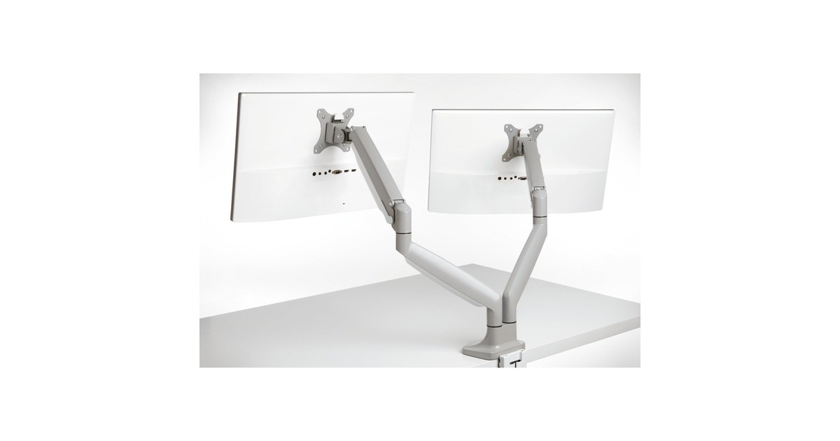 Kensington SmartFit One Touch Dual Monitorarm, Monitorhalterung(grau)