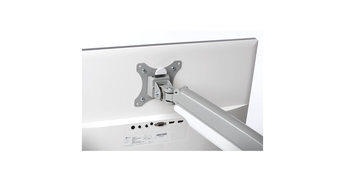 Kensington SmartFit One Touch Dual Monitorarm, Monitorhalterung(grau)