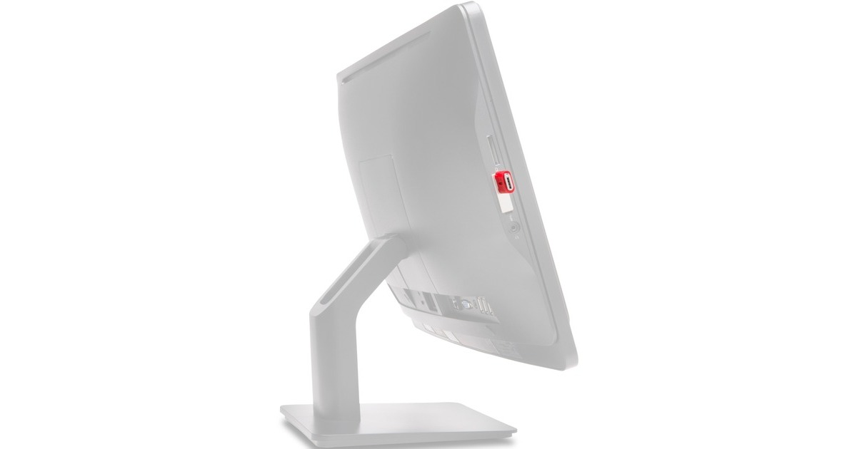 Kensington USB-Port-Schloss mit Blockierung, Sicherheit(schwarz/silber)