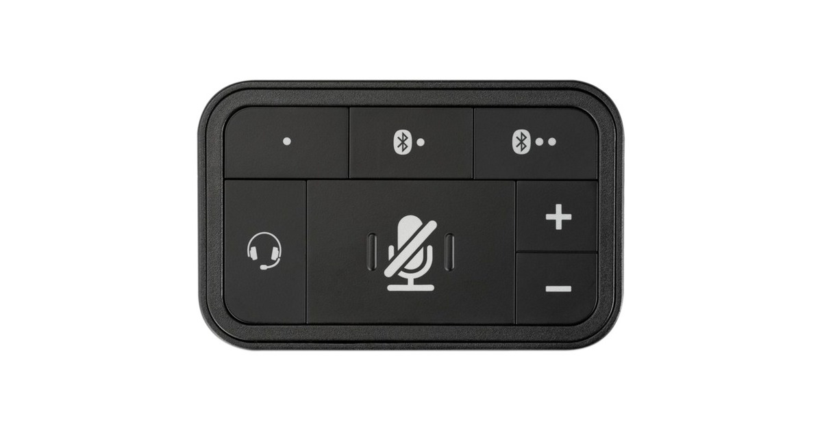 Kensington Universal 3-in-1 Pro Audio Headset Switch(Bluetooth, USB, 3,5mm Anschluß)