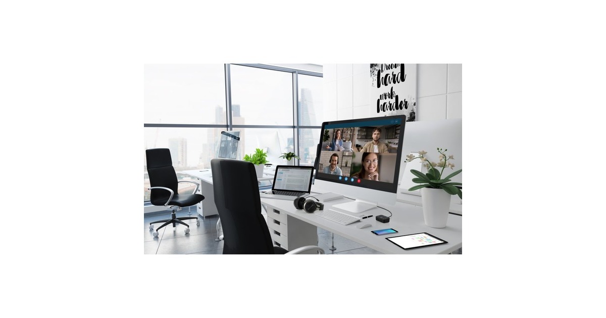 Kensington Universal 3-in-1 Pro Audio Headset Switch(Bluetooth, USB, 3,5mm Anschluß)