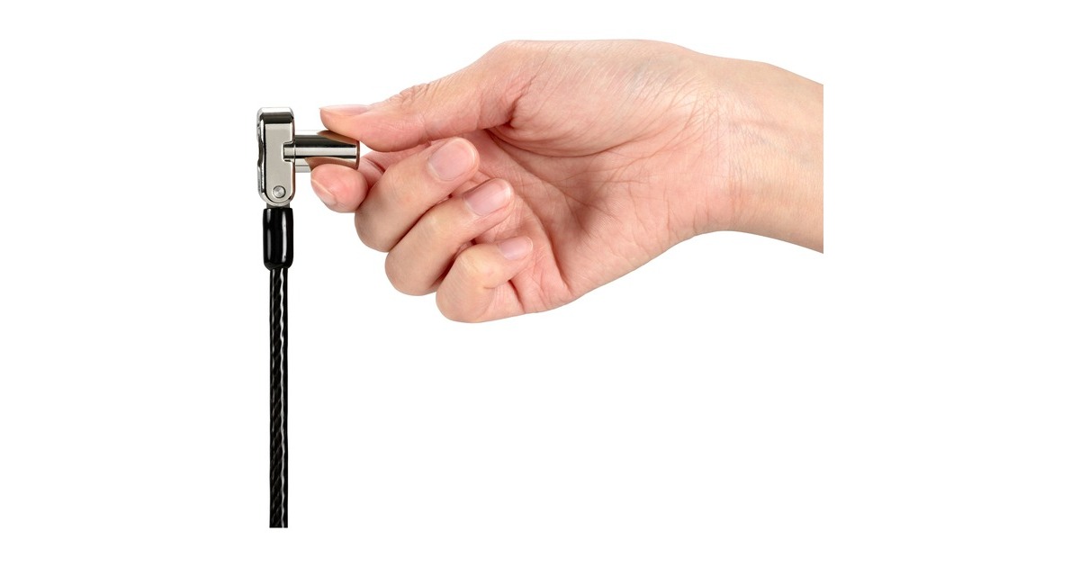 Kensington Universelles 3-in-1 Laptopschloss, Zahlenschloss(schwarz)