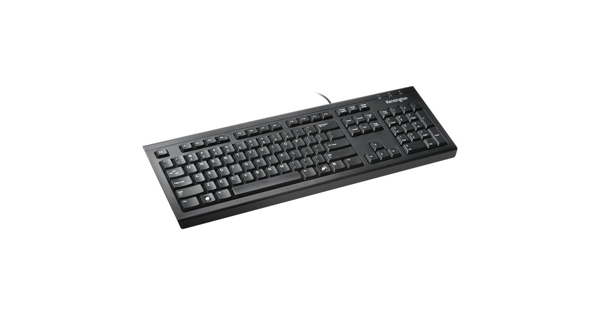 Kensington ValueKeyboard, Tastatur(schwarz, DE-Layout) Kensington ValueKeyboard, Tastatur(schwarz, DE-Layout)