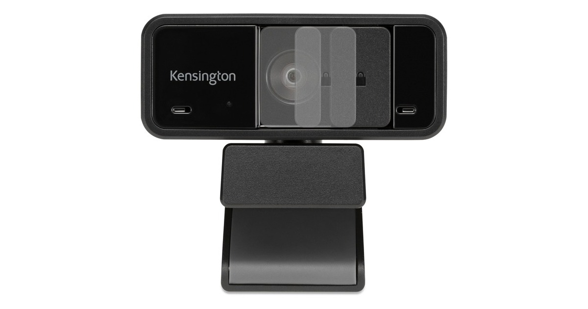 Kensington W1050 1080p Weitwinkel-Webcam(schwarz, Fixfokus)