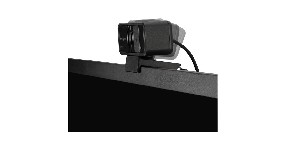 Kensington W1050 1080p Weitwinkel-Webcam(schwarz, Fixfokus)