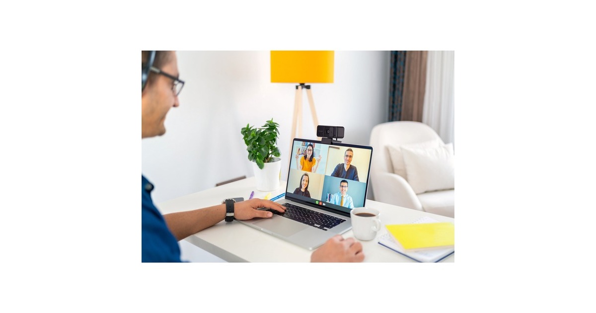 Kensington W1050 1080p Weitwinkel-Webcam(schwarz, Fixfokus)