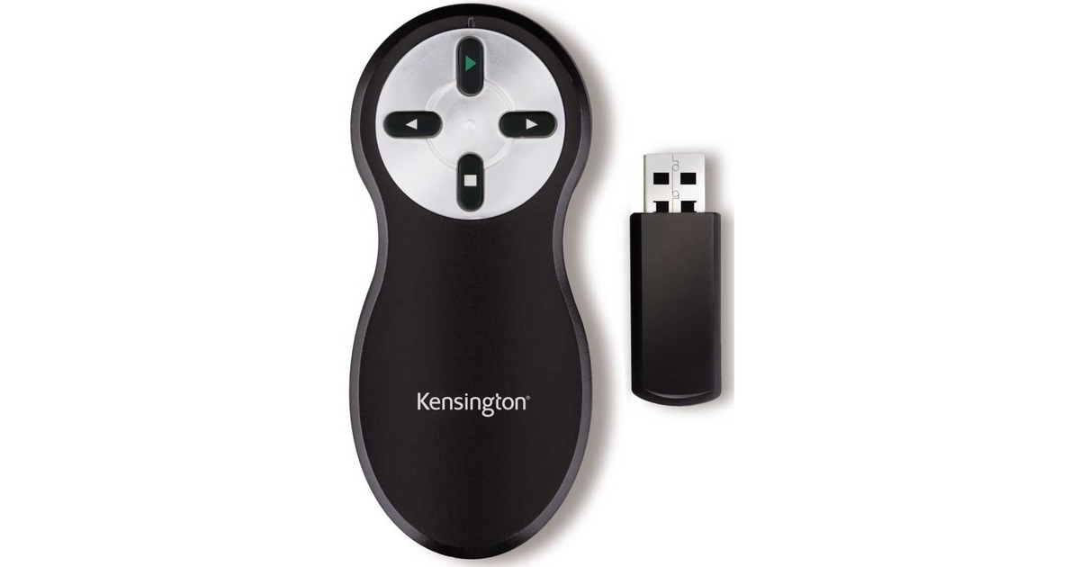 Kensington kabelloser Presenter ohne Laser(schwarz/silber)
