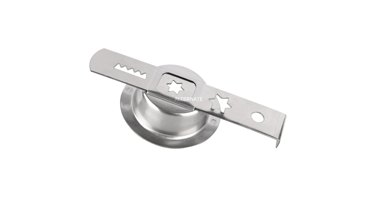 Kenwood Spritzgebäckaufsatz AT462(silber, für Fleischwolf AT 950B, MG 510, MG 450)