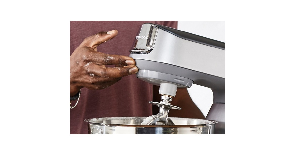 Kenwood Titanium Chef Baker Küchenmaschine KVC85.124SI(silber, 1.200 Watt)