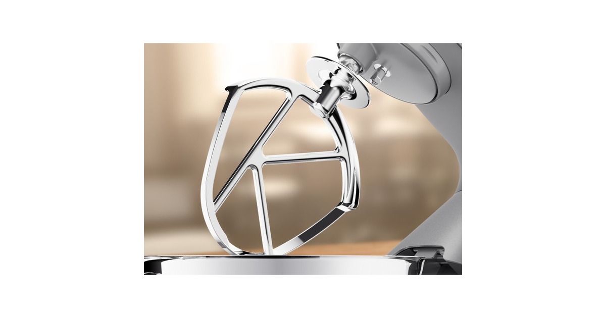 Kenwood Titanium Chef Baker Küchenmaschine KVC85.124SI(silber, 1.200 Watt)