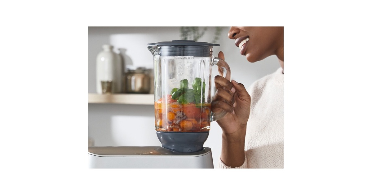 Kenwood Titanium Chef Baker Küchenmaschine KVC85.124SI(silber, 1.200 Watt)