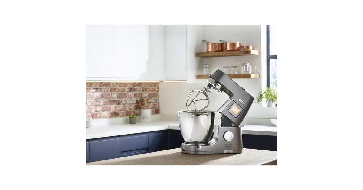 Kenwood Titanium Chef Patissier XL Küchenmaschine KWL90.004SI(silber, 1.400 Watt)