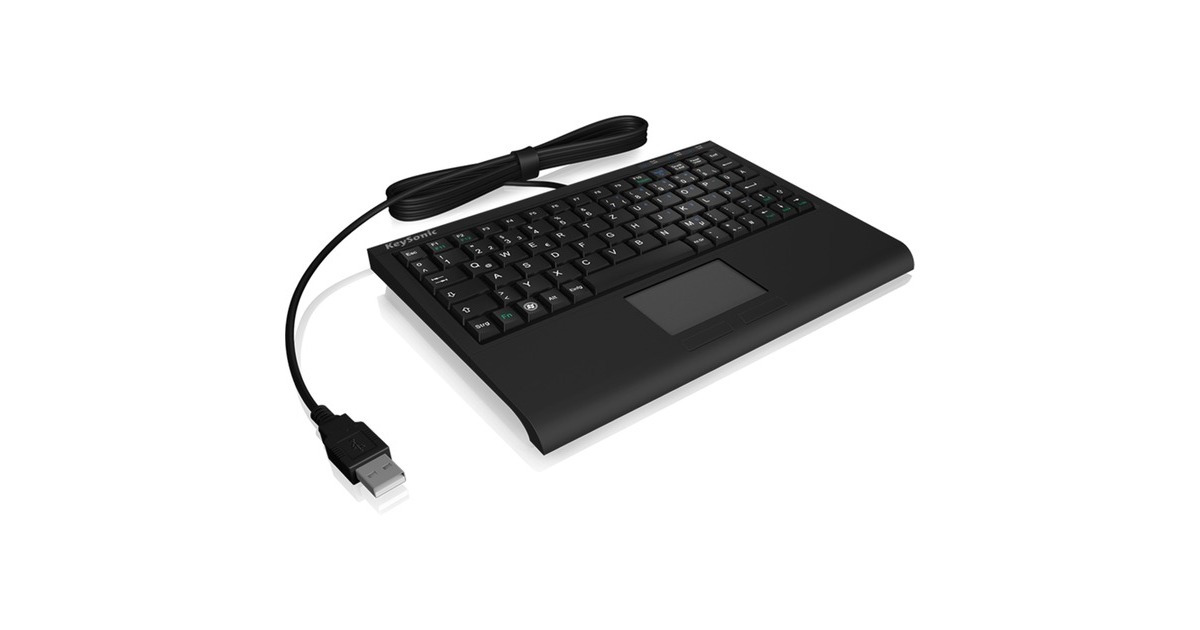 KeySonic ACK-3410, Tastatur(schwarz, DE-Layout)