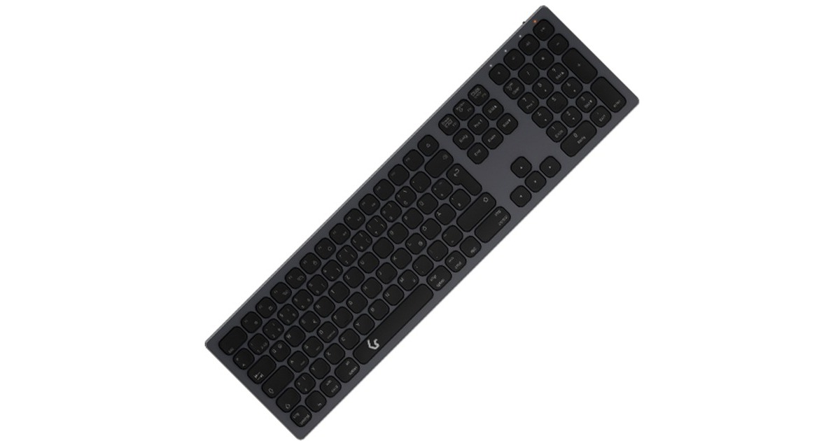 KeySonic KSK-8023BTRF, Tastatur(anthrazit/schwarz, DE-Layout, X-Typ-Membrane)