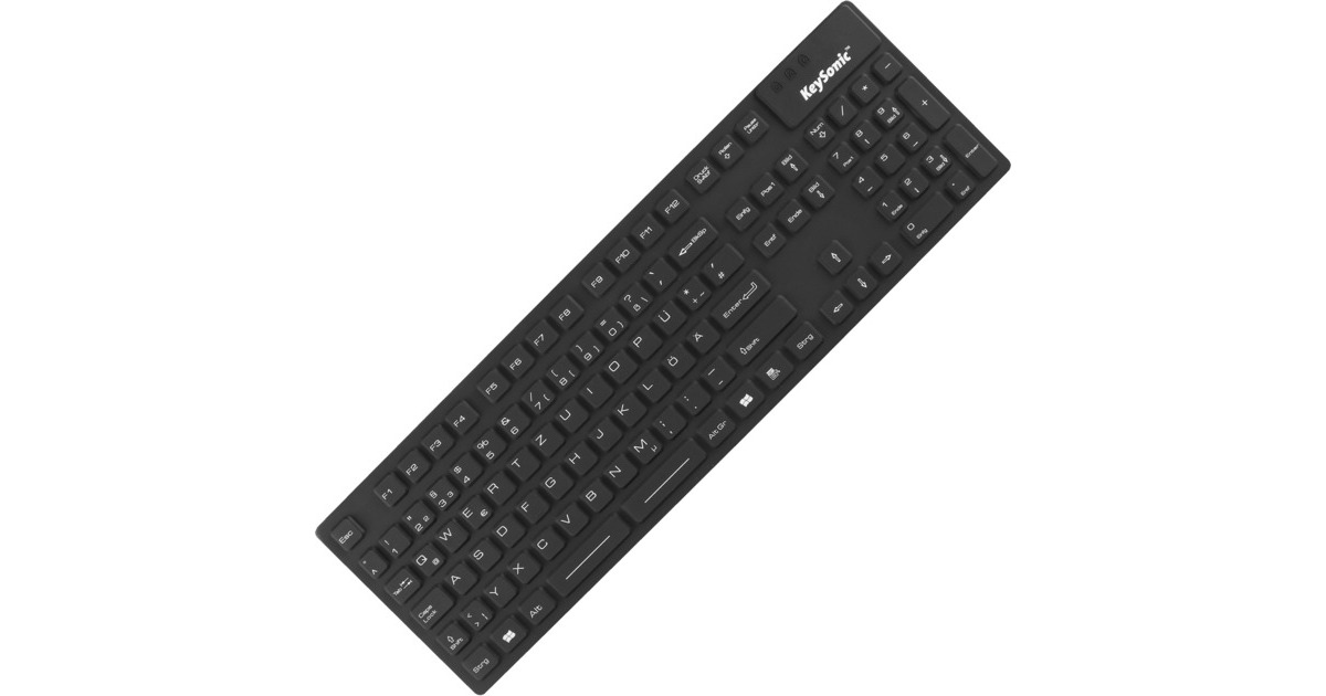 KeySonic KSK-8030 IN, Tastatur(schwarz, DE-Layout)