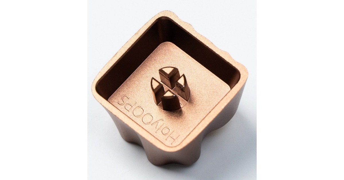 Keychron Cute Cows Aluminum Alloy Artisan Keycap, Tastenkappe(braun)