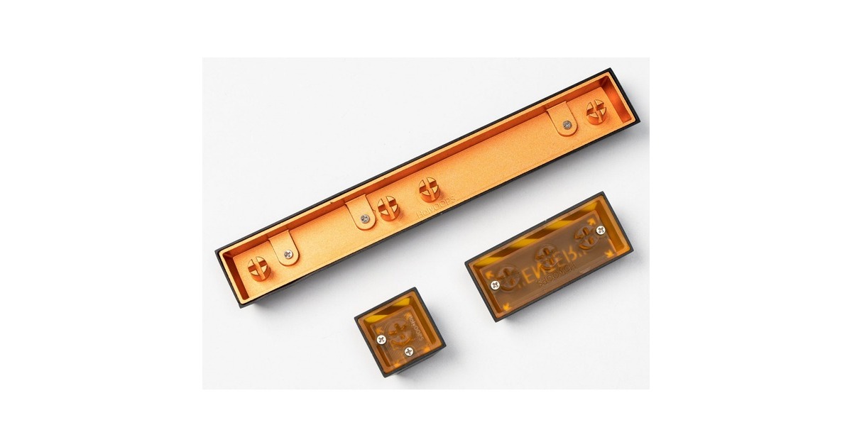 Keychron ESC Aluminum Alloy Artisan Keycap, Tastenkappe(schwarz/orange)