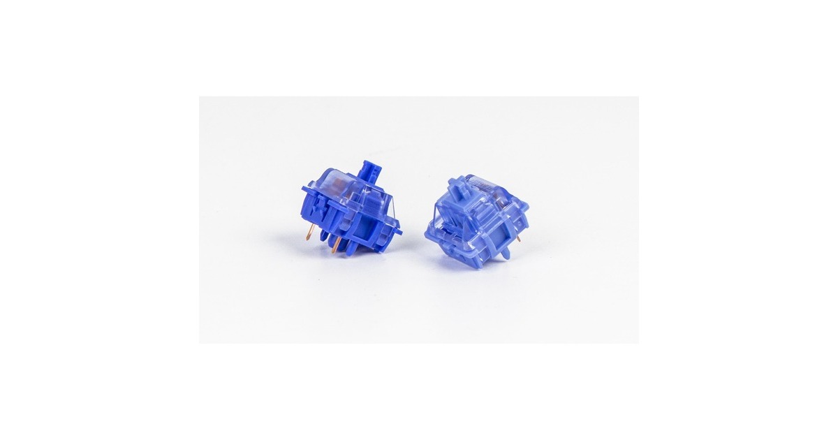 Keychron Gateron CJ Dark Blue Switch-Set, Tastenschalter(dunkelblau, 110 Stück)